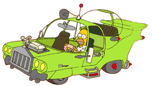 La voiture de Simpson